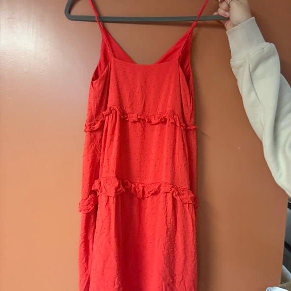 Express Vibrant Red Dress - Picture 2 of 9